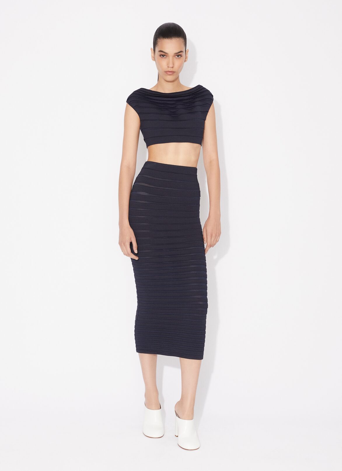 PENCIL SKIRT ALAÏA MIDNIGHT PENCIL SKIRT